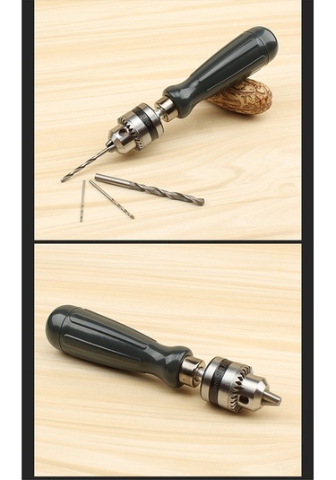 Xurunkeji Ahşap, Mücevher, İnce El Sanatları, Elektronik Montaj Ve Model Yapımı, Kendin Yap Delme İçin Uygun Büyük El Matkabı El Aleti