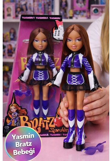 Bratz Scorchin Yasmin Moda Bebek Motor Esintili Kıyafet Aksesuar Platform Bot Oyuncak