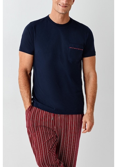Arnetta Erkek Bordo Pijama Takım Ar3011-s-v3