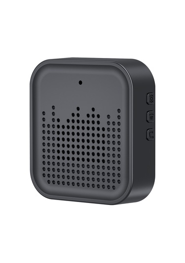 Ranyeek S3 Akıllı Görüntülü Zili: Kablosuz 480p Kamera, İki Yönlü Ses, Gece Görüşü, Wifi Konuşma, Ev Güvenliği Siyah