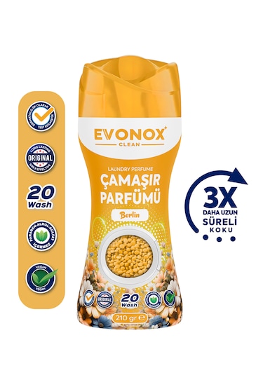 Clean Granül Çamaşır Parfümü & Çamaşır Yumuşatıcı Berlin 210 Gr Tekli