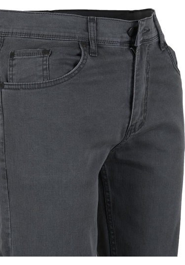 Modarar Erkek Kot Pantolon Normal Kesim Gri Renk Rar01437