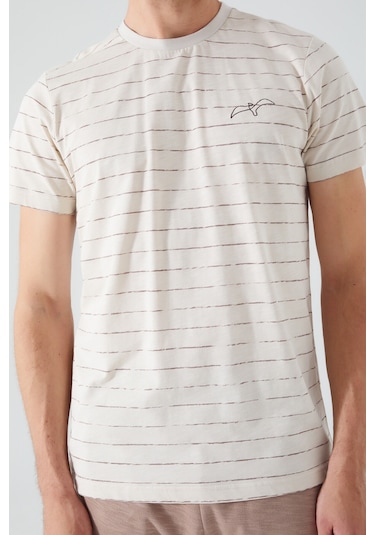 Arnetta Seagull Bej Erkek Bermuda Takım 001