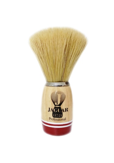 Jaguar 117/24 Ahşap Sap Doğal Kıl Tıraş Fırçası, Traş Sabunu Seti