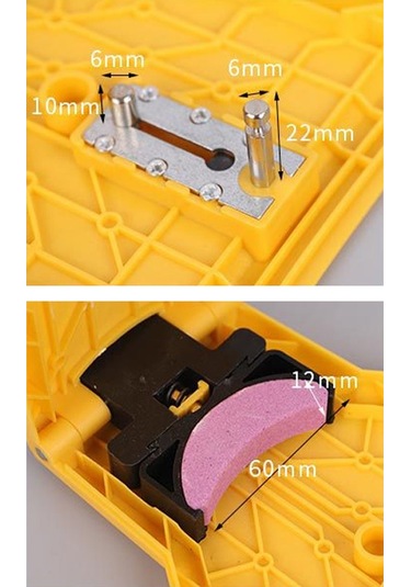 Springsun Taşınabilir Testere Zinciri Bileme Makinesi - 14-16 İnç Zincirler İçin Hızlı Ve Pratik