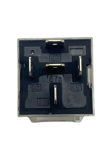 24v Röle 5 Uçlu 40 A Işıklı Şeffaf Çift Platin 30-85-86-87-87a