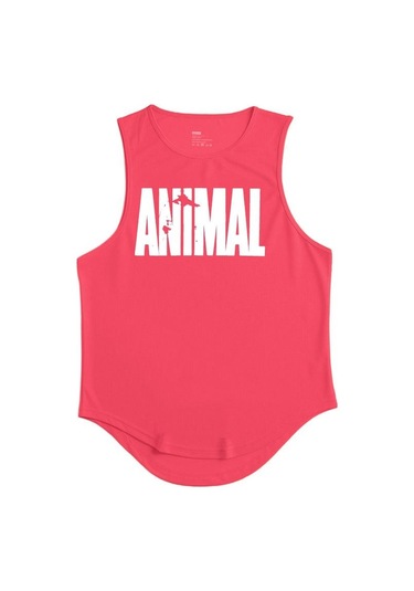 Pembe Spor Salonu Tank Top Erkek Vücut Geliştirme Yeleği File Fitness Giyim Kas Kolsuz Gömlek Antrenman Açık Yan Kesim Atletler