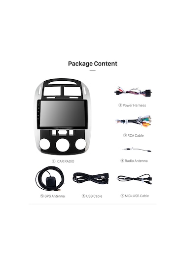 Kıa Cerato M/c 2010-2012 Multimedya Navigasyon Usb Kamera Carplayer