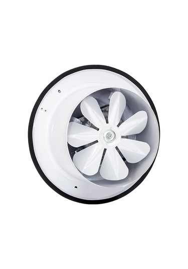 Bahçıvan 20 cm çapında BB 200 1550 D/D 220/230 volt Monofaze Aksiyel Baca Aspiratörü