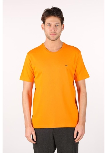 Arma Erkek Büyük Beden Bisiklet Yaka Tişört Y22374868501 Turuncu Arma Erkek Büyük Beden Bisiklet Yaka Tişört Y22374868501 Turuncu