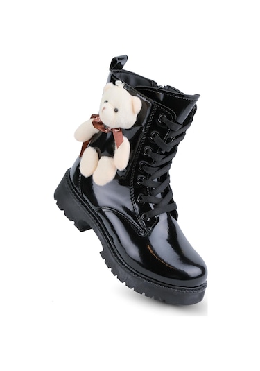 Kaptan Junior Kız Çocuk Botu Pgmk 52150 Siyah