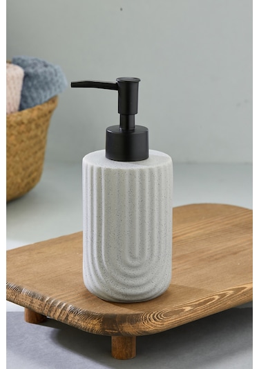 Cooker 180 Ml Seramik Sıvı Sabunluk Ckr3792 Gri