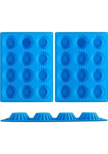 Soulader Silikon Mini Tart Kalıbı, Fıstıklı Fincan Kek Kalıbı, Isırık Muffin Ve Çikolata Şekillendirme Tava Seti Diğer