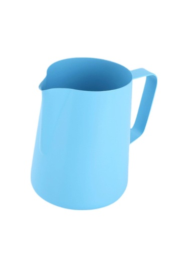 Suntek Kahve Kupası Taşınabilir 600ml Süt Köpüğü Mavi