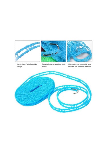 Ganzhoushop Pembe 8m F Kaymaz Ve Rüzgar Geçirmez Çamaşır İpi Çit Çamaşır İpi 5m Kurutma İpi Dış Mekan Çamaşır İpi Çamaşır İpi Homelight Kırmızı Çok Renkli