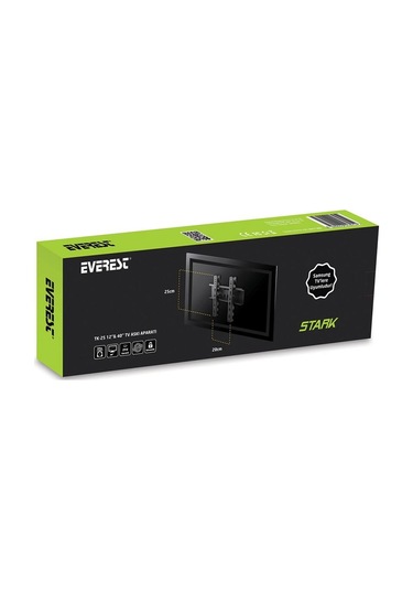 Everest Tk-25 12"- 40" Tv Duvar Askı Aparatı 1923