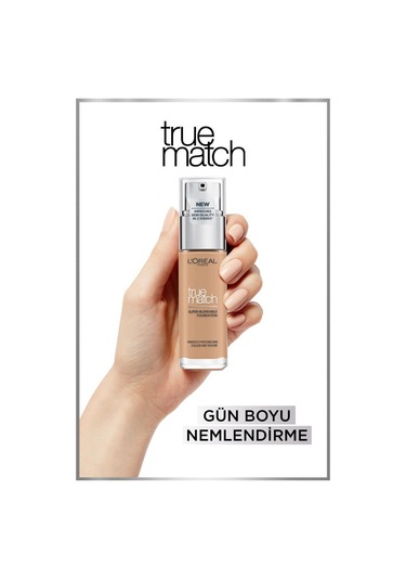 L'Oreal Paris True Match Bakım Yapan Fondöten 5N Sand