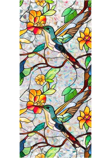 Suntek Pencere Filmi Statik Yapışkanlı Çıkartma Yatak Odası