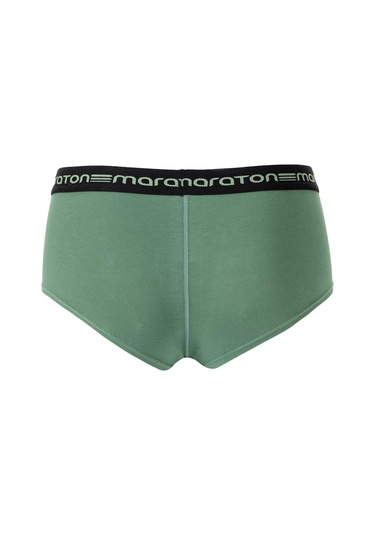 Maraton Sportswear Slimfit Kadın Basic Sarmaşık Boxer 21201 Çok Renkli