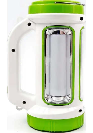 Gold Police Solar&şarjlı El Feneri Jq-6088 3 W Projektör Turuncu Çok Renkli