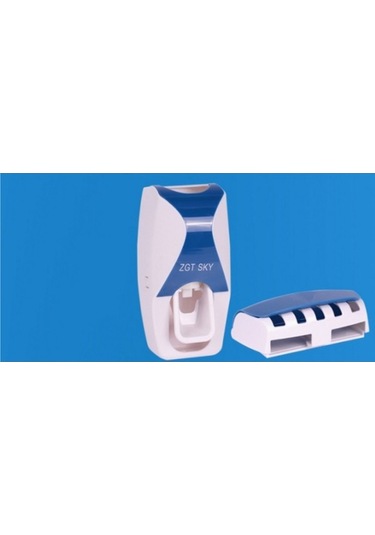 Willowhaven Uygun Diş Fırçası Tutucu Çok Fonksiyon Tasarruf Alanı Diş Fırçası Diş Macunu Banyo Aksesuarla 2 Adet Beyaz Gri