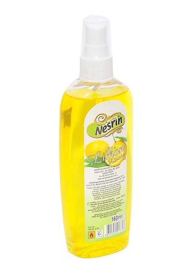 Nesrin 80 Derece Limon Kolonyası Sprey Pet Şişe 160 ML