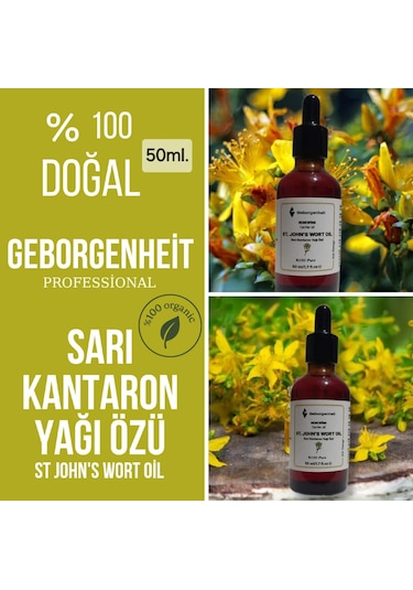 Geborgenheit Sarı Kantaron Yağı Özü 50 ML