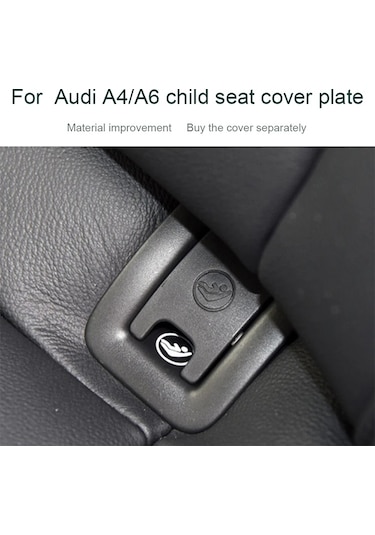 Audi A4 İçin Araba Arka Çocuk Koltuğu Isofix Kapak 2009-2016 Black