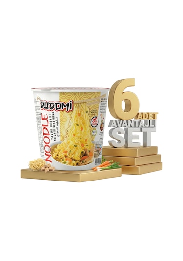 Dudomi Bardak Tavuk Çeşnili 6x60 Gr