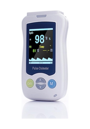 Handheld El Tipi Şarjlı Nabız Ölçer Pulse Oksimetre