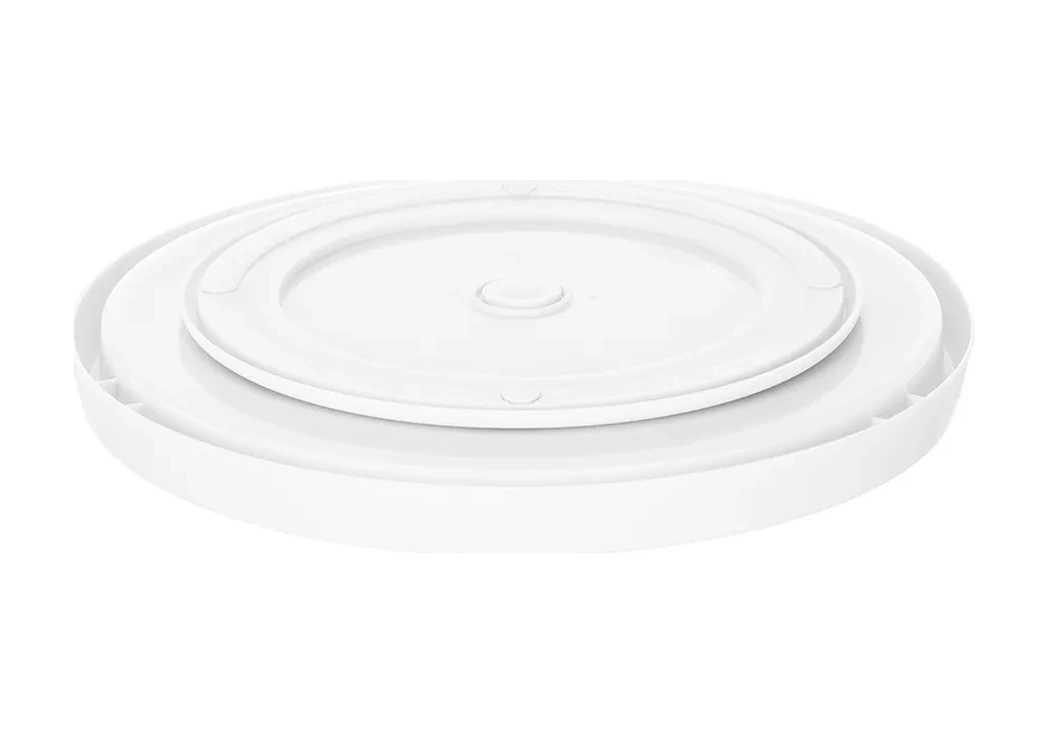 Elan Gallery Döner Yuvarlak Ayaklık, 30,5x30,5x3,5 Cm 299468188 Beyaz