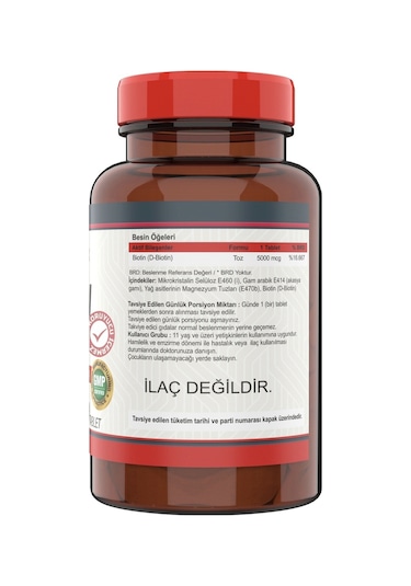 Nevfix Biotin 5000 Mcg 120 Tablet