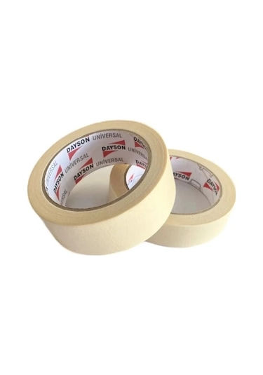 Dayson Maskeleme Bandı Kağıt Bant 35 Metre 18 Mm-2 Adet