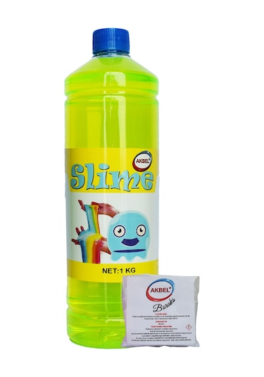 Akbel Zıp Zıp Oyun Jeli Fosforlu Yeşil 1 Kg + Boraks