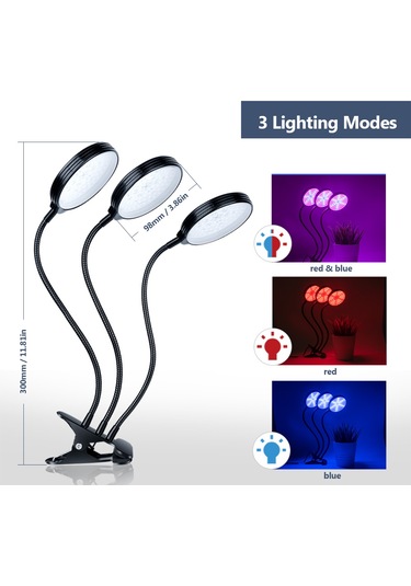 Usb Bitki Büyümek Işık Kırmızı &amp Mavi Spektrum Renk Diğer