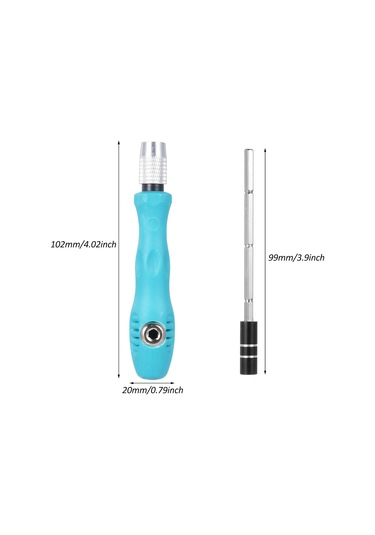 Symbee Penggong 32 Parça Çok Amaçlı Hassas Tornavida Seti - Crv+abs Malzeme, Uzatma Çubuğu, Farklı规格 Uçlar İle Plastik Kutu No:8210