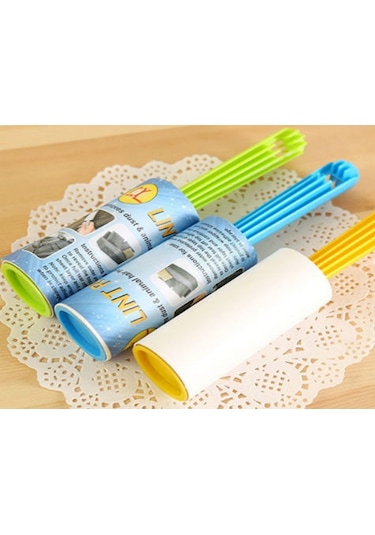 Büro Ev Ofis Yazlık Hijyeni İçin 30 Yapraklı Bant Tüy Toplama Rulo Bandı Diğer