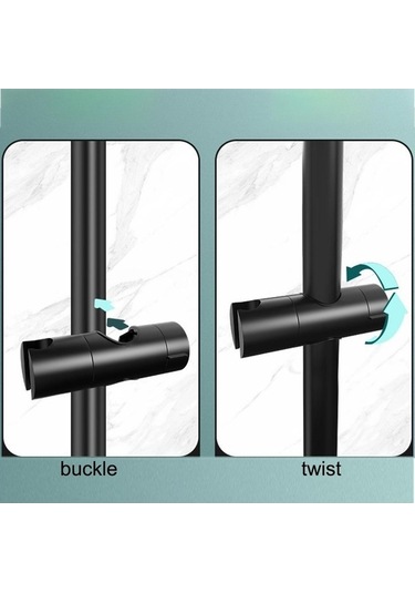 Trendooze Yağmur Tutucu Gümüş Duş Çubuk Başlığı Ayarlanabilir Asma Abs Cc Gümüş