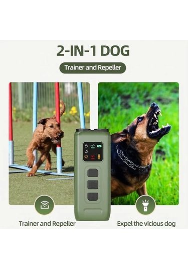 Willowhaven Siyah Ses Dalgası Teknolojili Köpek Eğitim Cihazı - Usb Şarjlı Uzun Menzilli