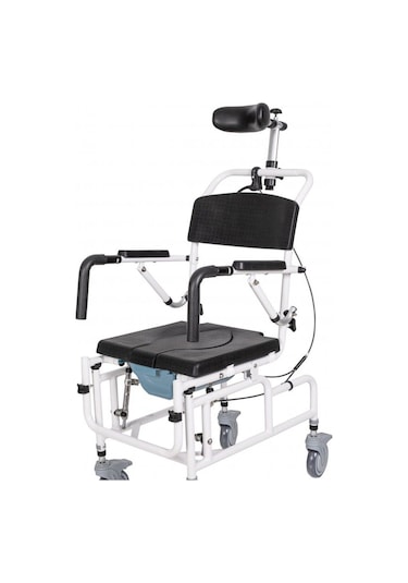 Alüminyum Tilt Klozetli Banyo Sandalyesi