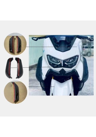 Kuzey Motor Yamaha X-max Bacak Koruma Rüzgarlık 2018-2022 Siyah