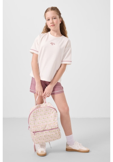 Ekru-gül Kurusu Pamuklu Yumuşak Dokulu Standart Fit Basic Kız Çocuk Şort Takım - 75183 Ekru - Gülkurusu Ekru-gül Kurusu Pamuklu Yumuşak Dokulu Standart Fit Basic Kız Çocuk Şort Takım - 75183 Ekru - Gülkurusu