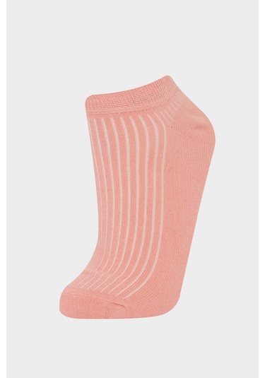 DeFacto Kadın 3'lü Pamuklu Patik Çorap F5430AXNSBN1