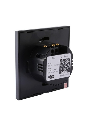 Fastbuy Sonoff Touch 86mm 1 Gang Akıllı Işık Anahtarı, Alexa Google Home, 90-250v 400w, Dokunmatik Panel