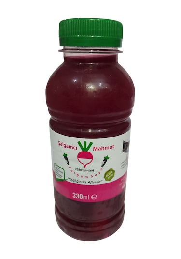 Şalgamcı Mahmut Havuçlu Natürel Adana Şalgamı Acılı - Acısız 12 X 330 Ml