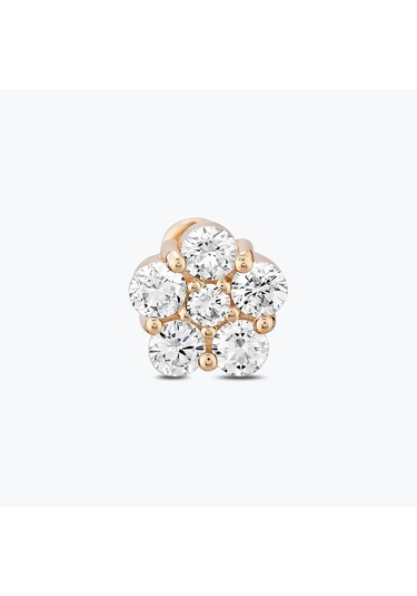 Altınbaş Pırlanta Çiçek Tragus Piercing (503774215) Altın