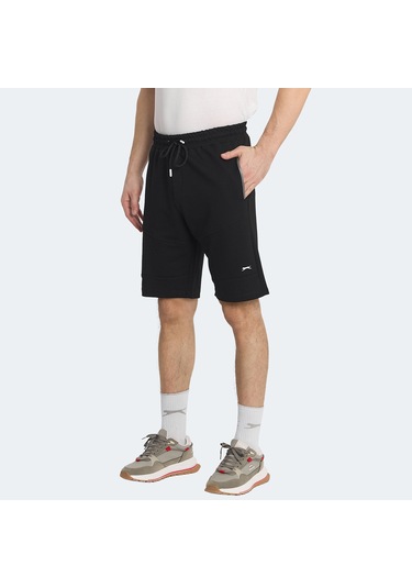 Slazenger NASIM Erkek Cepli Siyah Şort