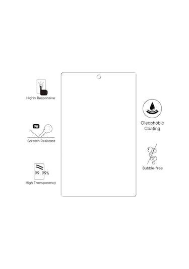 Galaxy Uyumlu Tab S6 Lite P610 Fuchsia Tablet Blue Nano Screen Protector