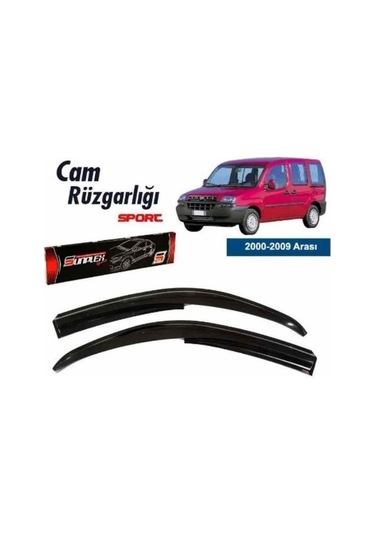 Fiat Doblo 1 Mugen Cam Rüzgarlığı 2000-2009 Arası 2'li Sunplex