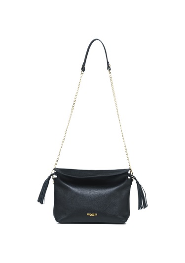 Omuz Çantası Kadın Raquel Piumelli Milano Bag D28 Black Siyah